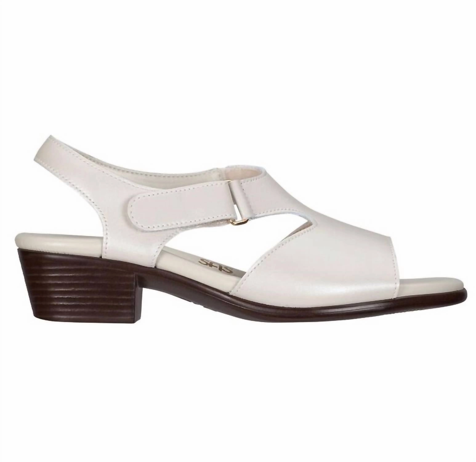 Suntimer Sandal - Narrow In Pearl Bone