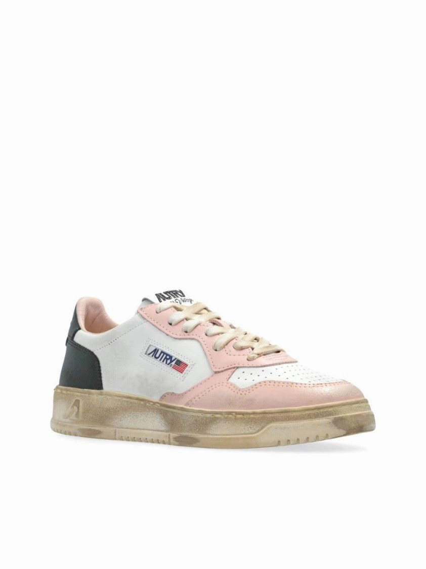 Sup Vint Low-Top Sneakers With Raesthetic