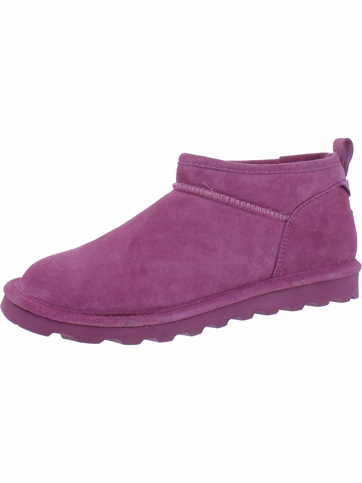 Super Shorty Womens Suede Wool Blend Lined Winter & Snow Boots