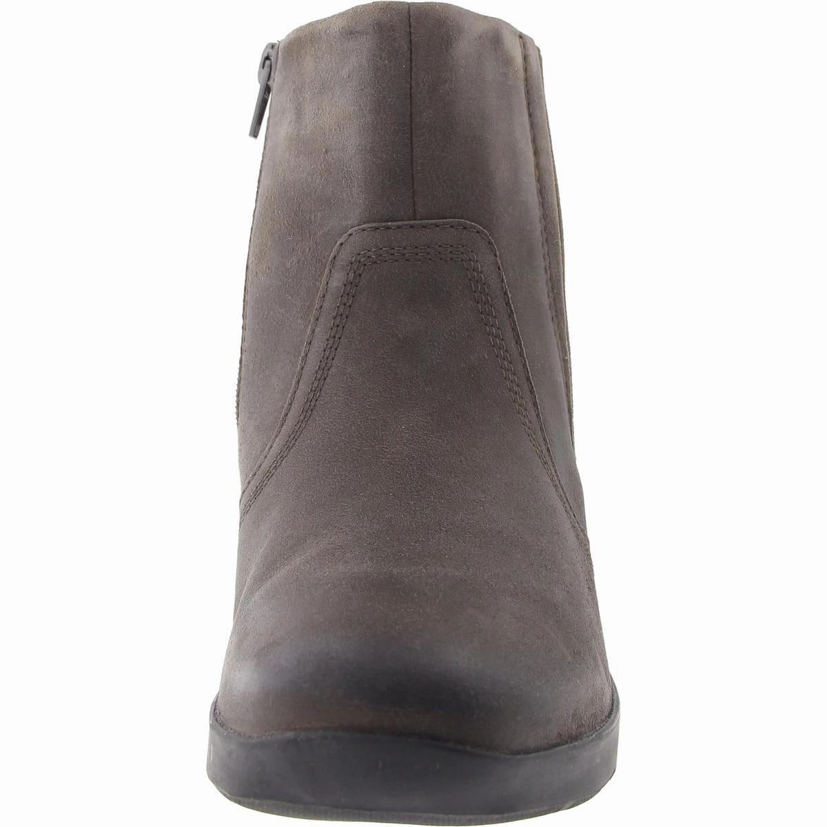 SUTTYN RAE Womens Zipper Leather Ankle Boots