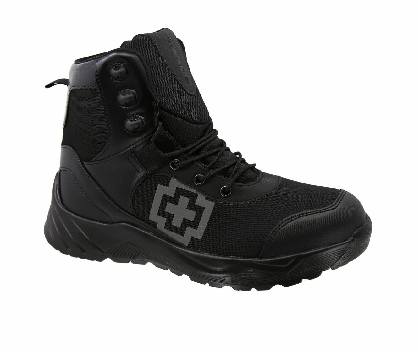 Swissbrand Men's Tactical Boots Brienz Black Sale on Mens Chukka Footwear