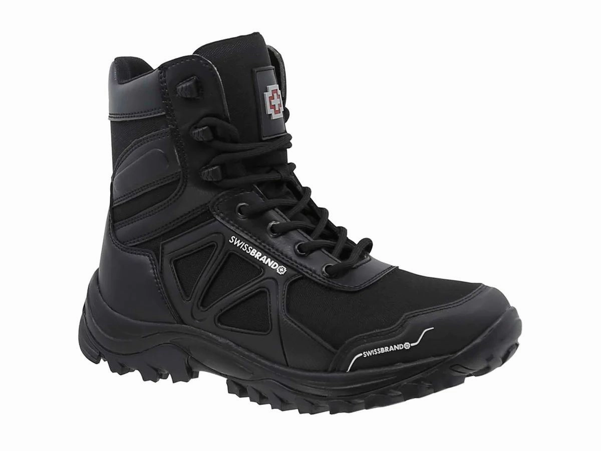 Swissbrand Men's Tactical Boots UZWIL Sale on Mens Chukka Footwear