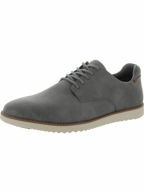 SYNC Mens Faux Leather Fashion Athletic and Training Shoes Cheap Mens Athletic Sneakers