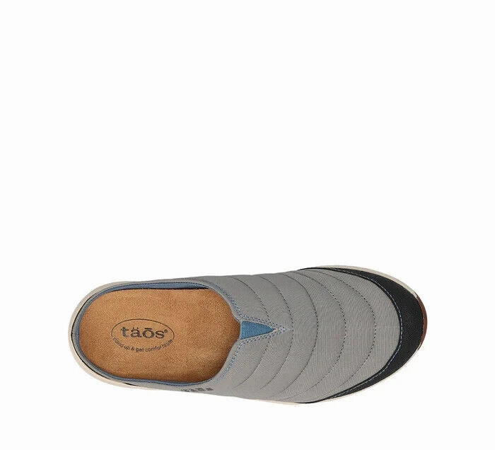Taos Footwear Right On Clogs Women's US 11 Gray Blue Slip-On Casual Shoes KHD708