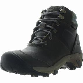 Targhee II Mens Plaid Leather Winter & Snow Boots Cheap Mens Boots & Chukkas