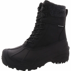 Tasco Mens Solid Man Made Winter & Snow Boots Cheap Mens Boots & Chukkas