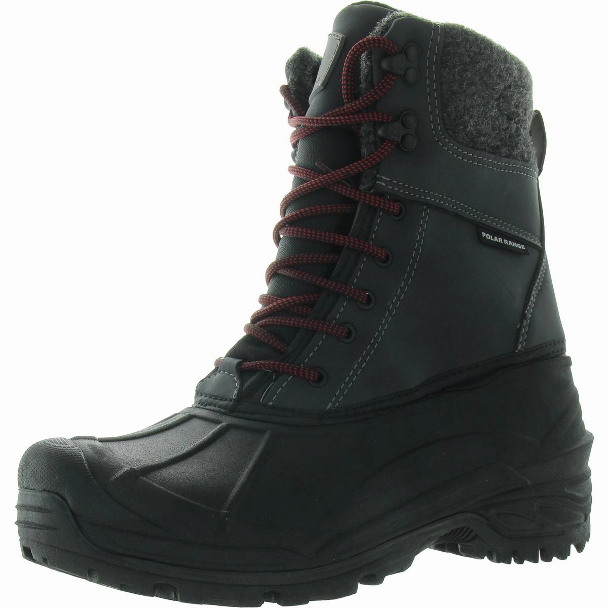Tasco Mens Solid Man Made Winter & Snow Boots