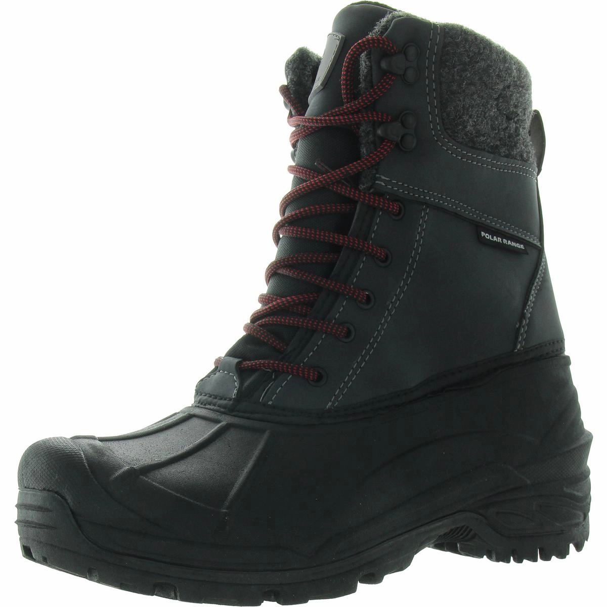 Tasco Mens Solid Man Made Winter & Snow Boots