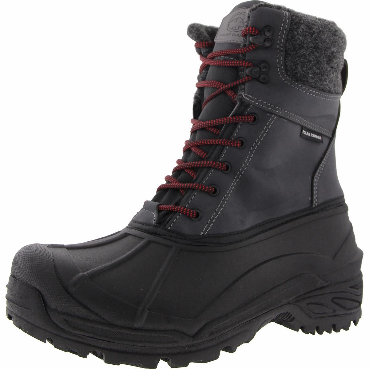 Tasco Mens Solid Man Made Winter & Snow Boots