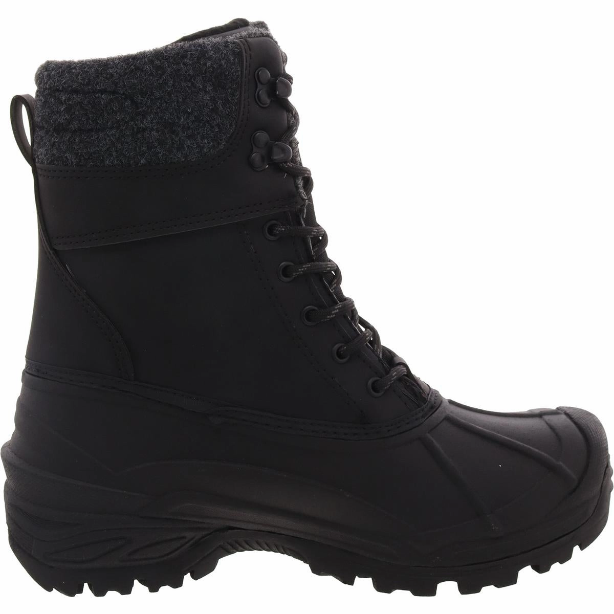 Tasco Mens Solid Man Made Winter & Snow Boots