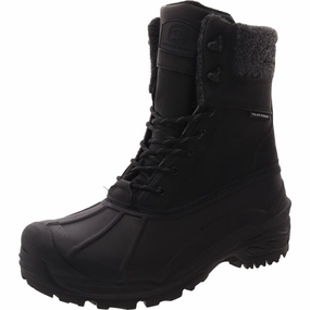 Tasco Mens Two Tone Man Made Winter & Snow Boots Cheap Mens Boots & Chukkas