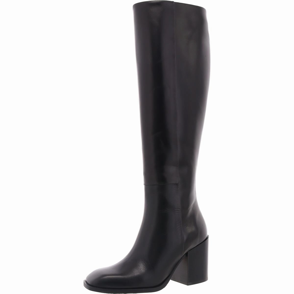 Teresa  Womens Padded Insole Leather Knee-High Boots