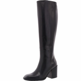 Teresa  Womens Padded Insole Leather Knee-High Boots Womens Boots sale online