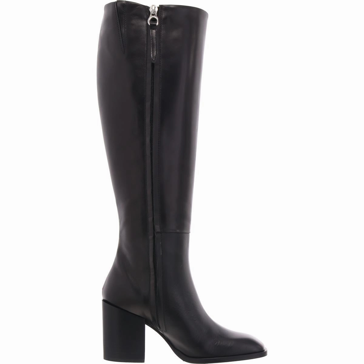 Teresa  Womens Padded Insole Leather Knee-High Boots