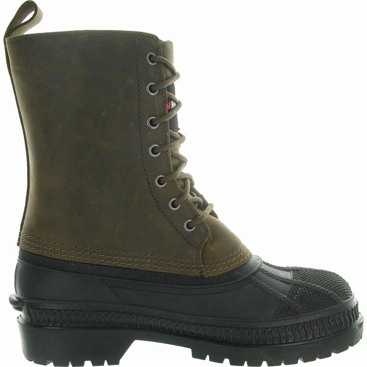 Teri Mens Lace-Up Leather Work & Safety Boots