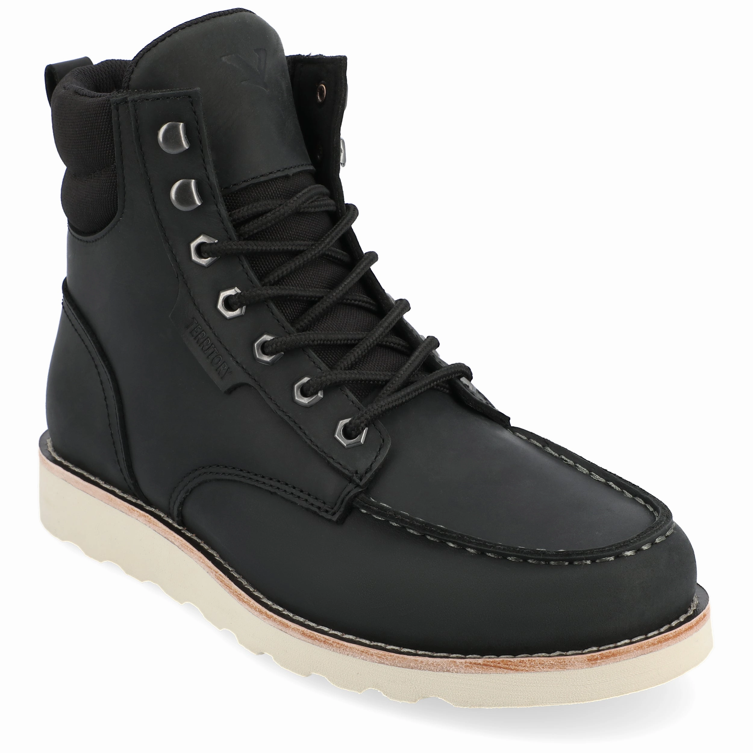 Territory Venture Water Resistant Moc Toe Lace-up Boot
