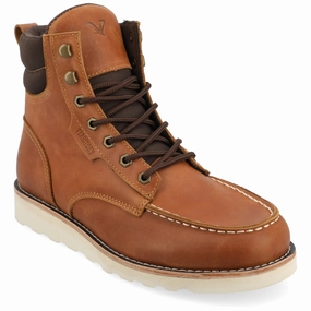 Territory Venture Water Resistant Moc Toe Lace-up Boot Sale on Mens Chukka Footwear