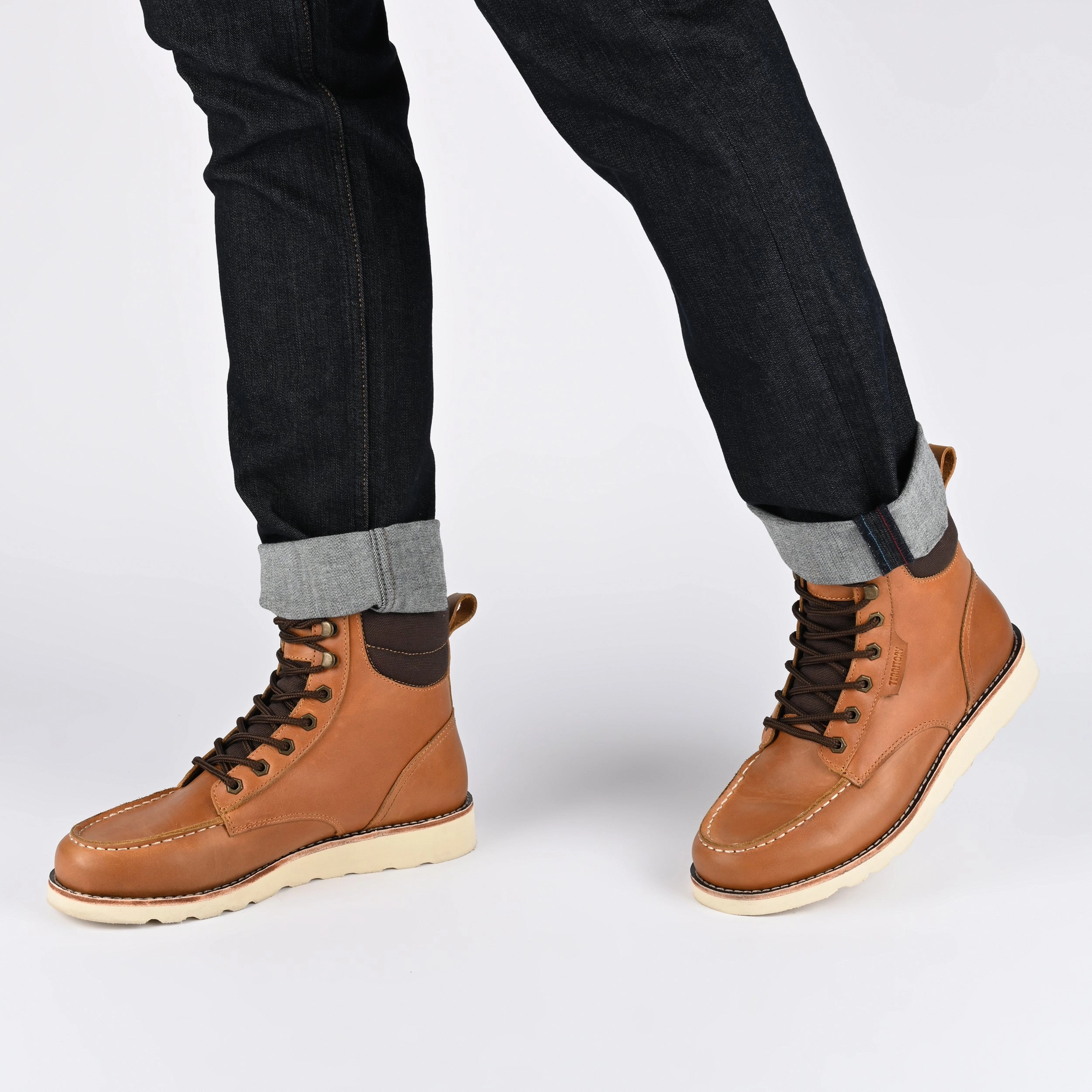 Territory Venture Water Resistant Moc Toe Lace-up Boot