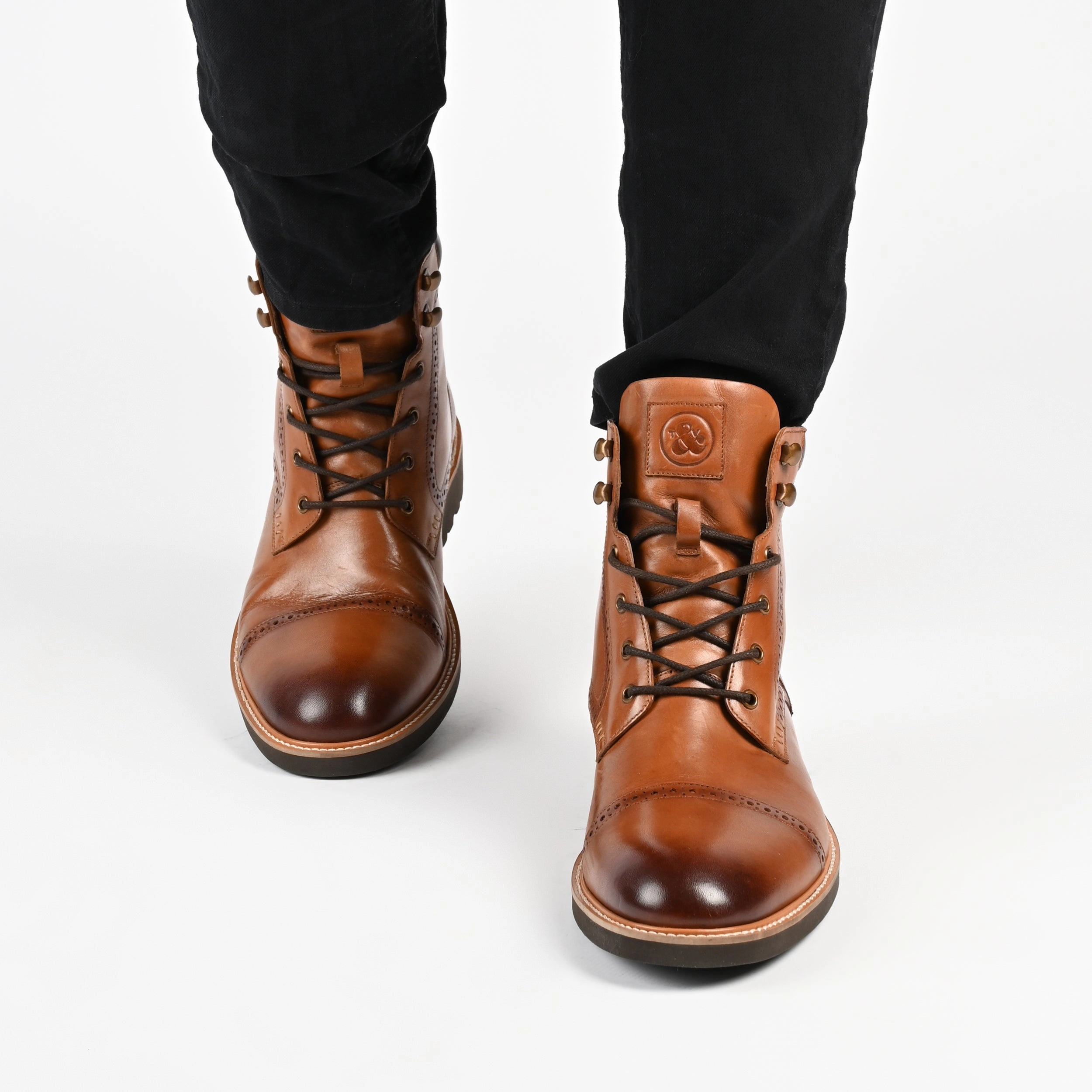 Thomas & Vine Tyrus Cap Toe Ankle Boot