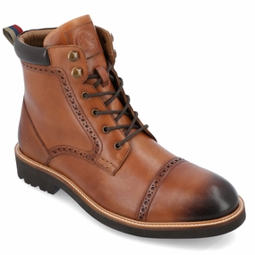 Thomas & Vine Tyrus Cap Toe Ankle Boot Sale on Mens Chukka Footwear