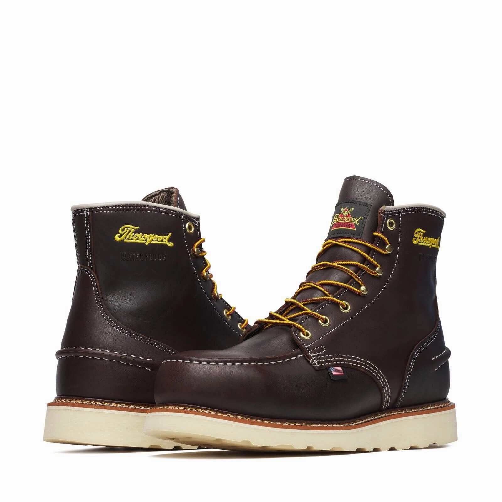 Thorogood American Heritage 1957 Series 804-3600 Boots Men Brown Moc Toe RHS3557