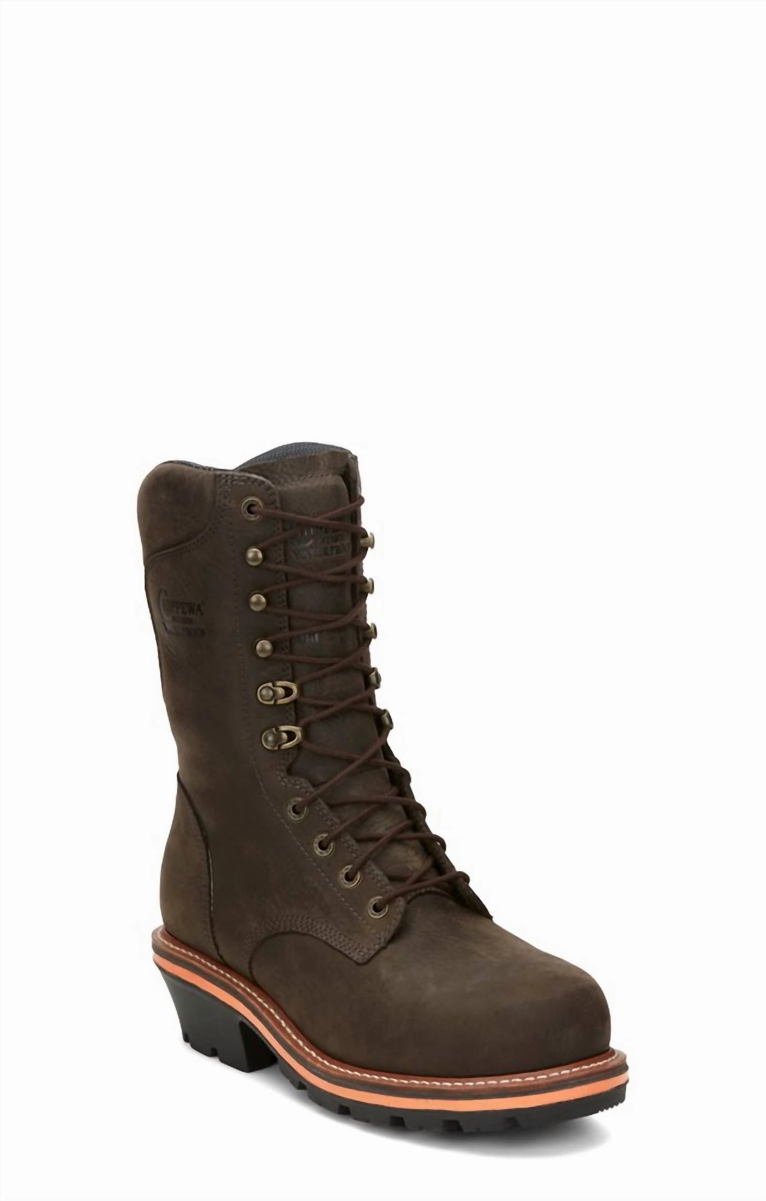 Thunderstruck 10" Waterproof Insulated In Brunette Cheap Mens Boots & Chukkas