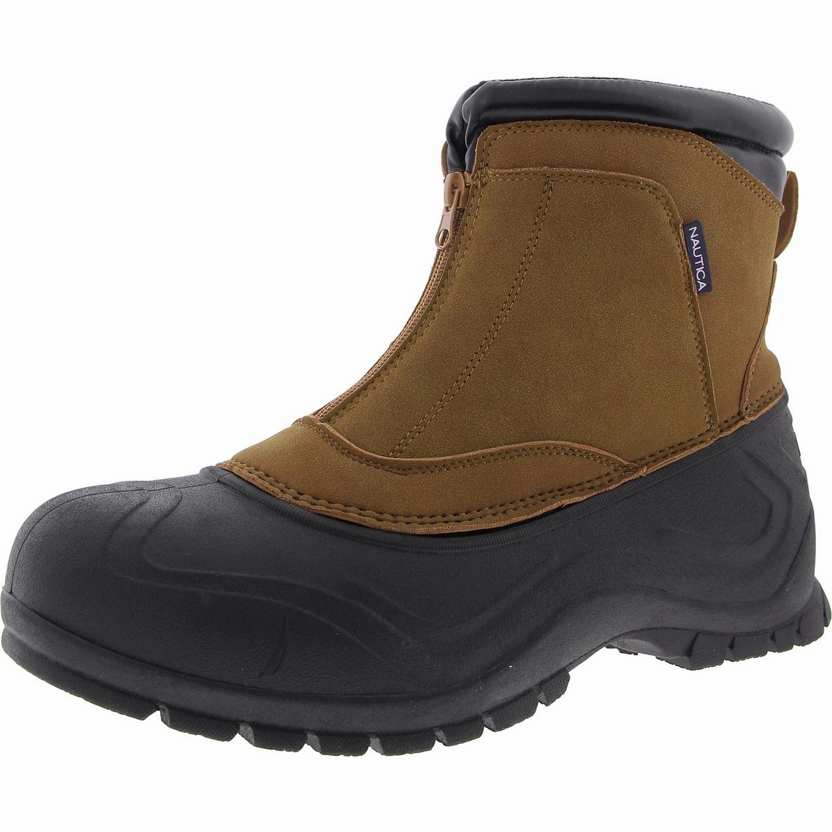 TIDEWATER Mens Water Resistant Man Made Winter & Snow Boots