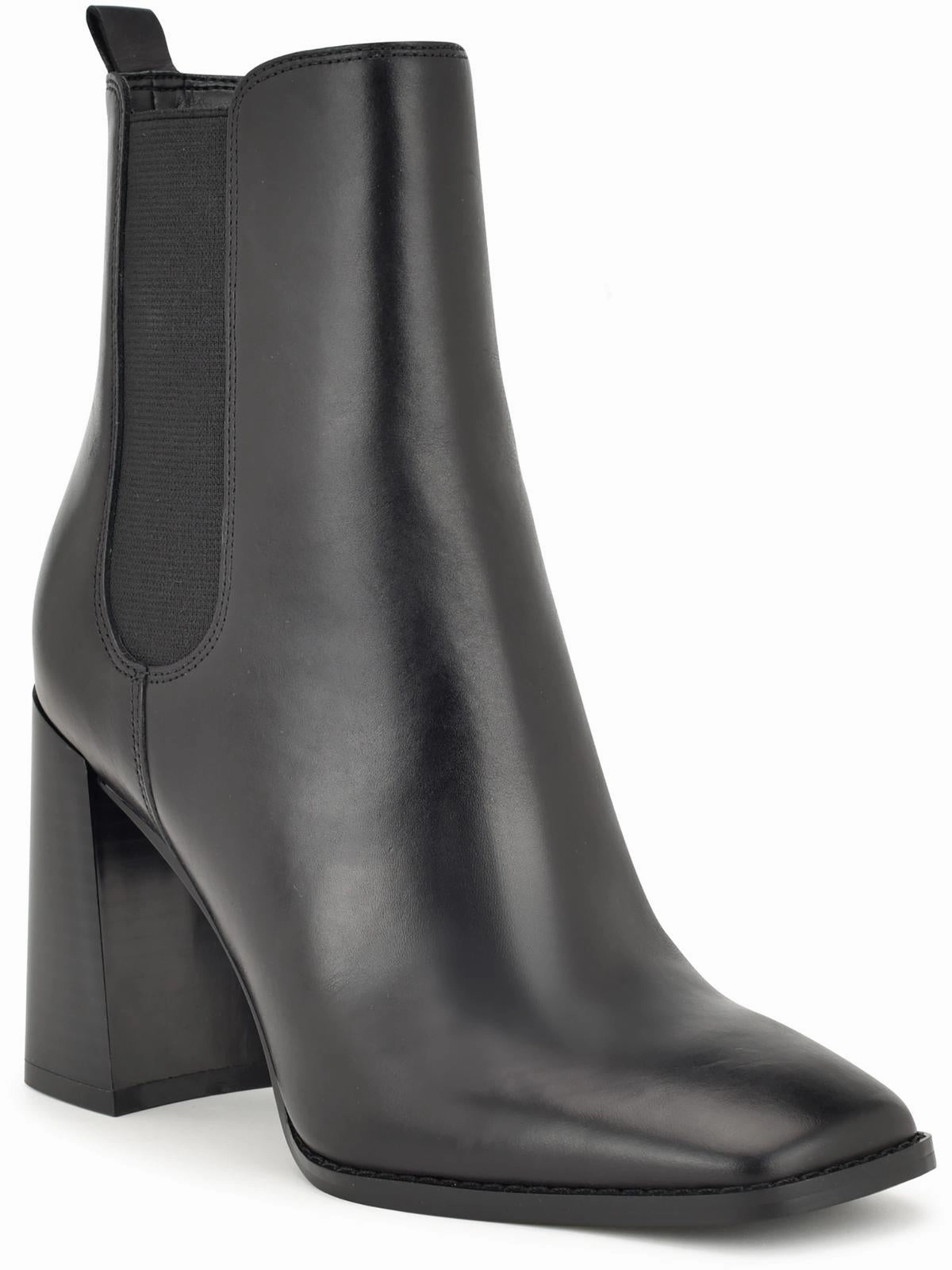 Tobin Womens Leather Stretch Chelsea Boots Womens Dress Boots for less