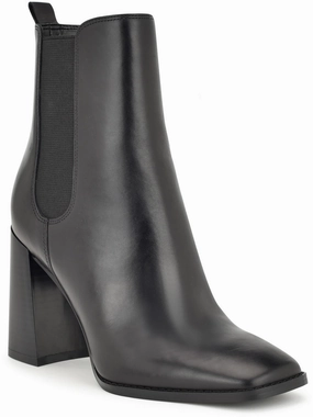 Tobin Womens Leather Stretch Chelsea Boots Womens Dress Boots for less