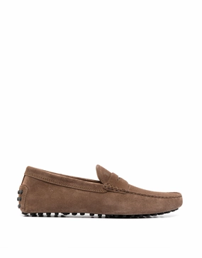 Tod's Gommino Driving Shoes in Nubuck Mens Shoes online flash sale