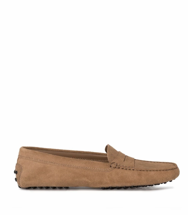 Tod's Gommino driving shoes in suede Womens Shoes cheap promo