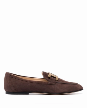 Tod's Kate Loafers in Suede Womens Shoes cheap promo