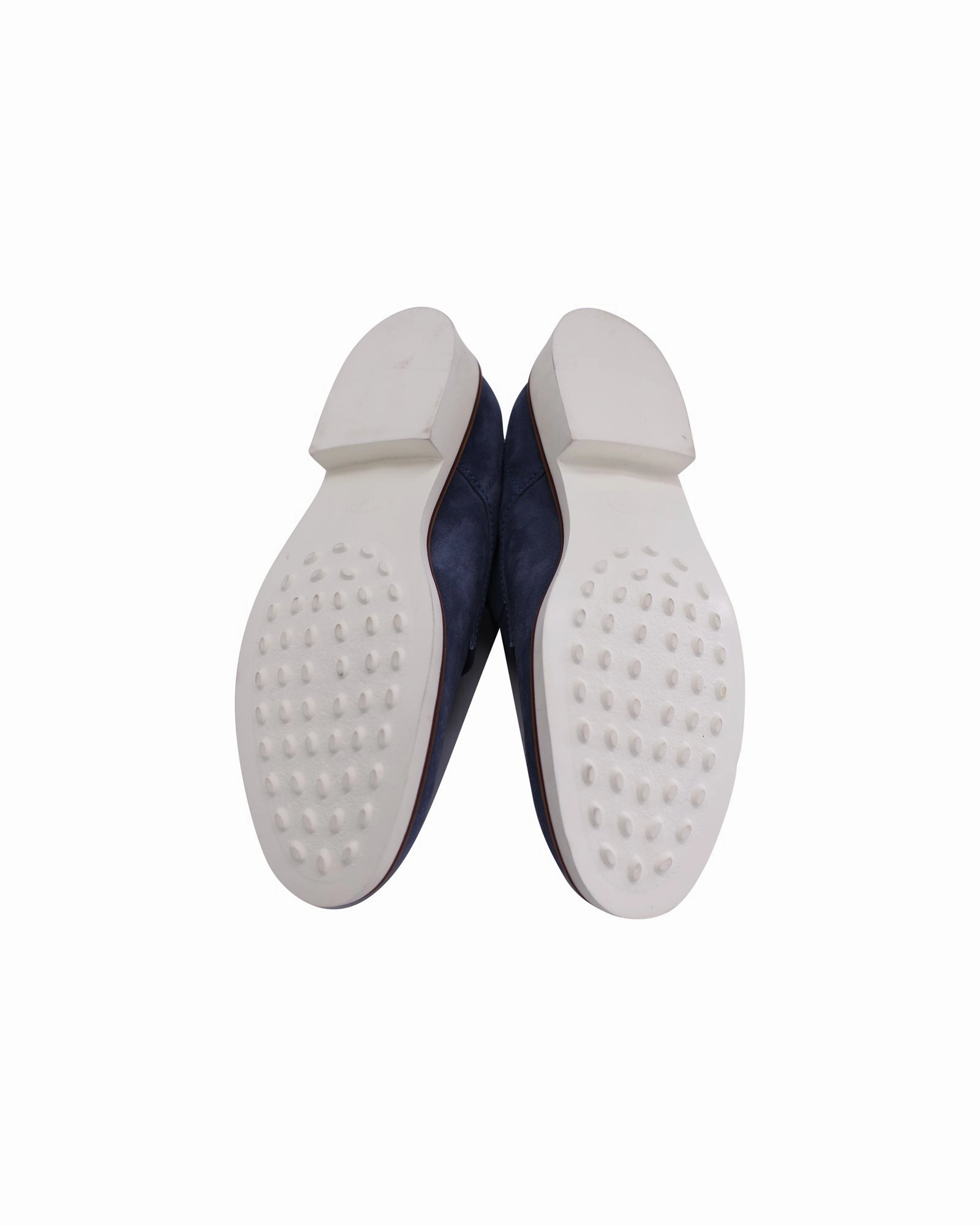 Tod's Lace Up Derby in Blue Suede