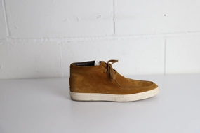 Tod's Lace-Up Desert Boots in Brown Suede Sale on Mens Chukka Footwear
