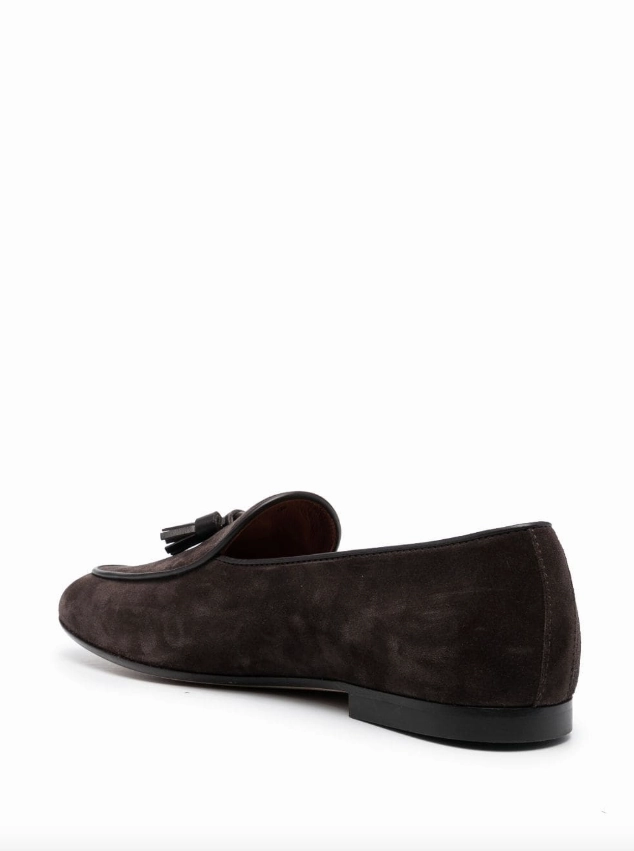 Tod's loafers with Tassels in Suede