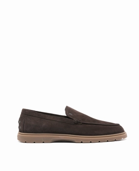 Tod's Slipper Loafers in Suede Mens Shoes online flash sale