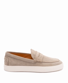 Tod's Slipper Loafers in Suede Mens Shoes online flash sale
