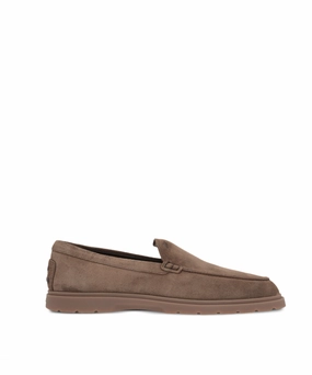 Tod's Slipper Loafers in Suede Mens Shoes online flash sale