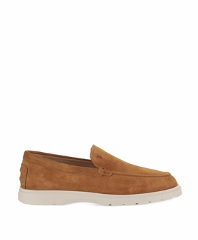 Tod's Slipper Loafers in Suede Mens Shoes online flash sale