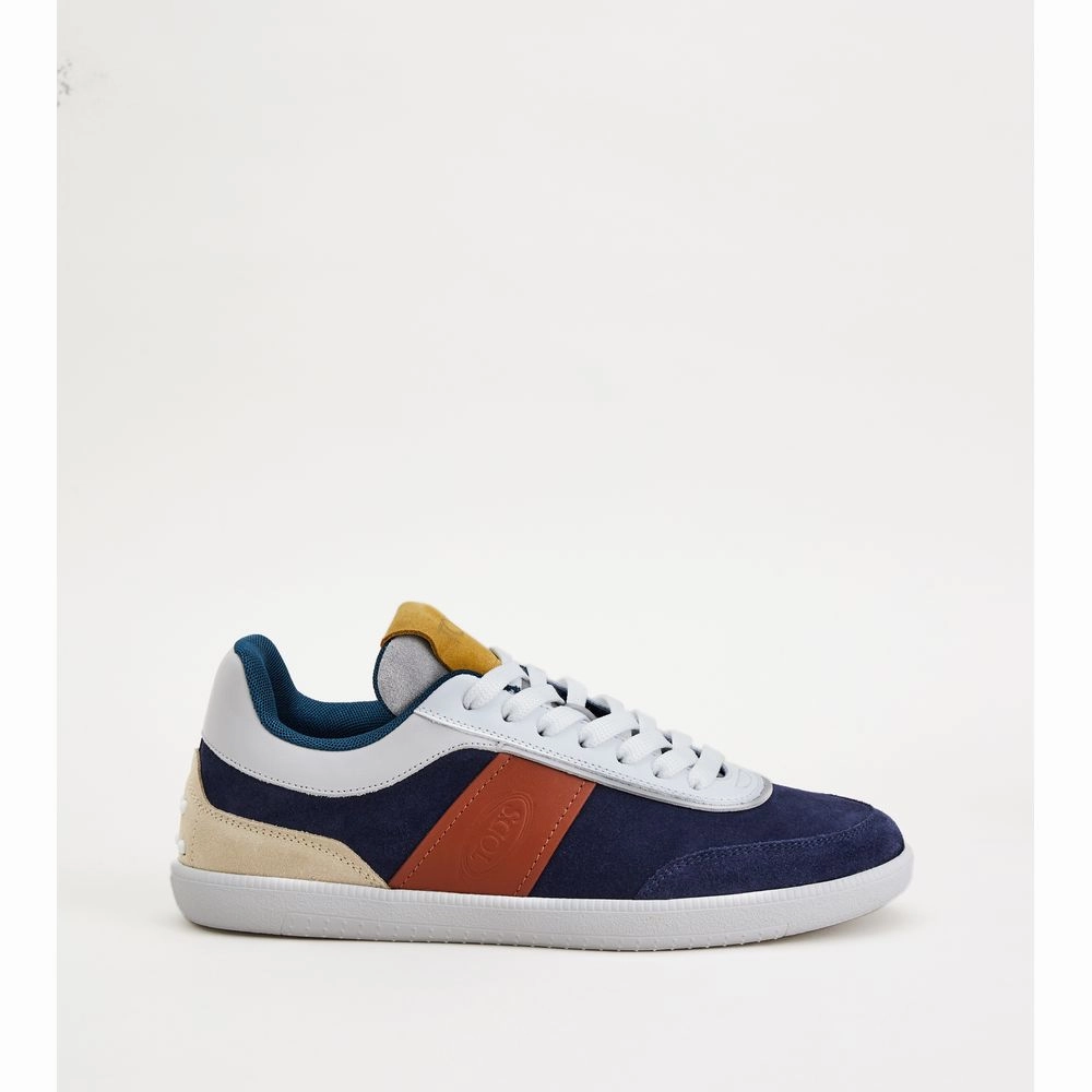 Tod's Tabs Sneakers in Suede Cheap Mens Athletic Sneakers