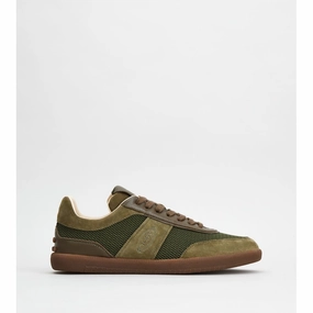 Tod's Tabs Sneakers in Suede and Technical Fabric Cheap Mens Athletic Sneakers