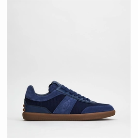 Tod's Tabs Sneakers in Suede and Technical Fabric Cheap Mens Athletic Sneakers