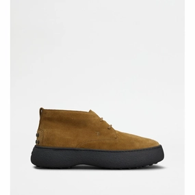 Tod's W. G. Heritage Desert Boots in Suede Cheap Mens Athletic Sneakers
