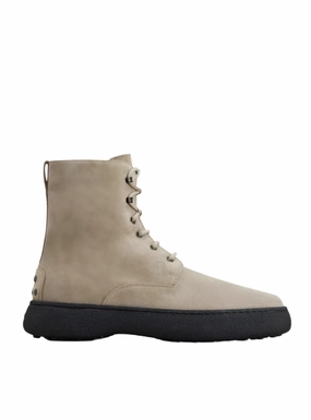 Tod's W. G. Heritage Lace-up Ankle Boots Mens Shoes online flash sale