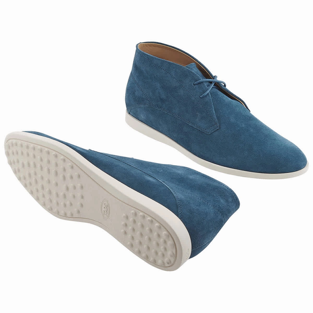 Tods Men's Suede Lace-Up Chukka Boots
