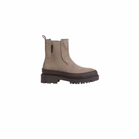 Tommy Hilfiger Suede Leather Women's Boot Womens Boot Deals Today