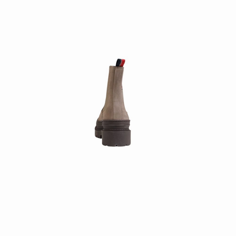 Tommy Hilfiger Suede Leather Women's Boot