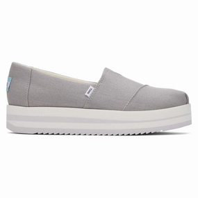 Toms Alpargata 10019694-020 Espadrilles Women's US 7 Gray Casual Shoes ZPO841 (Gray,7) Womens Athletic Footwear online shop