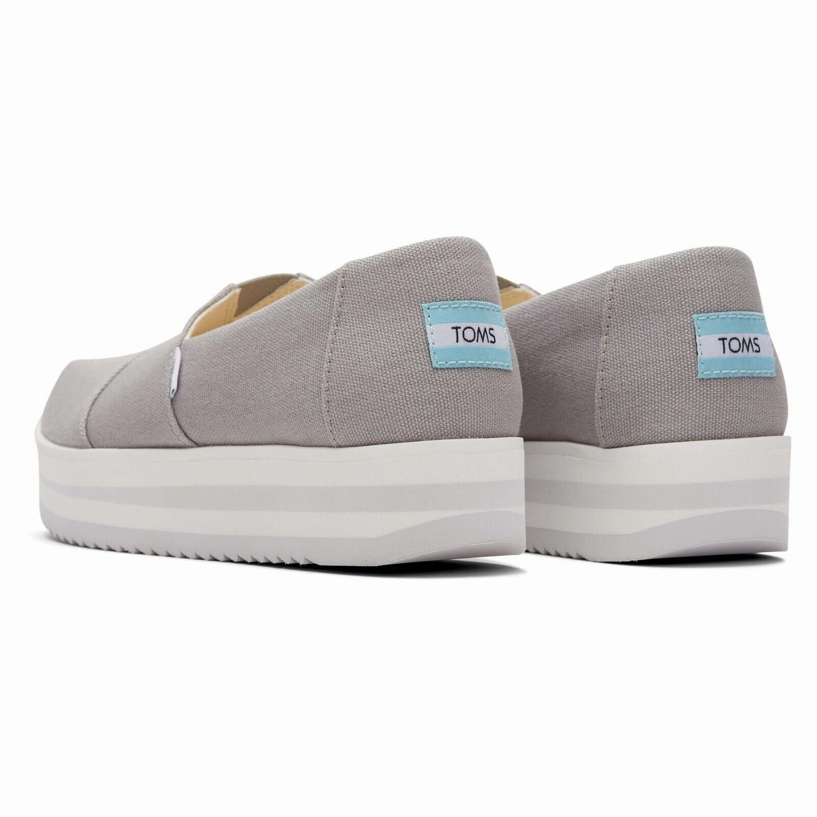 Toms Alpargata 10019694-020 Espadrilles Women's US 7 Gray Casual Shoes ZPO841 (Gray,7)