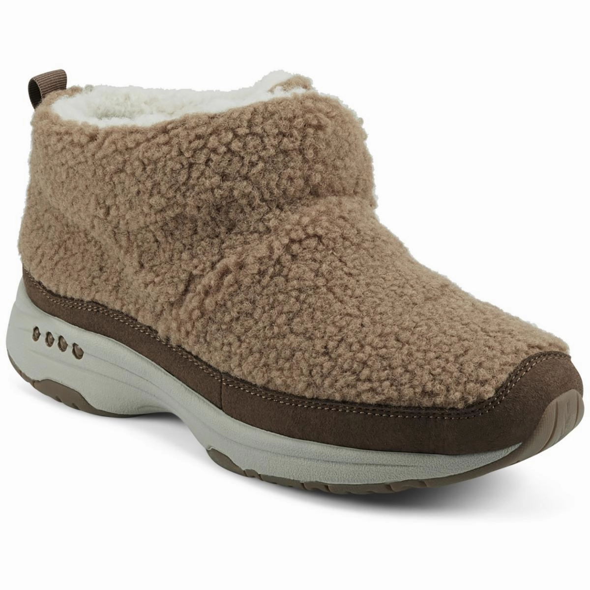 Trippin Womens Faux Fur Cozy Ankle Boots